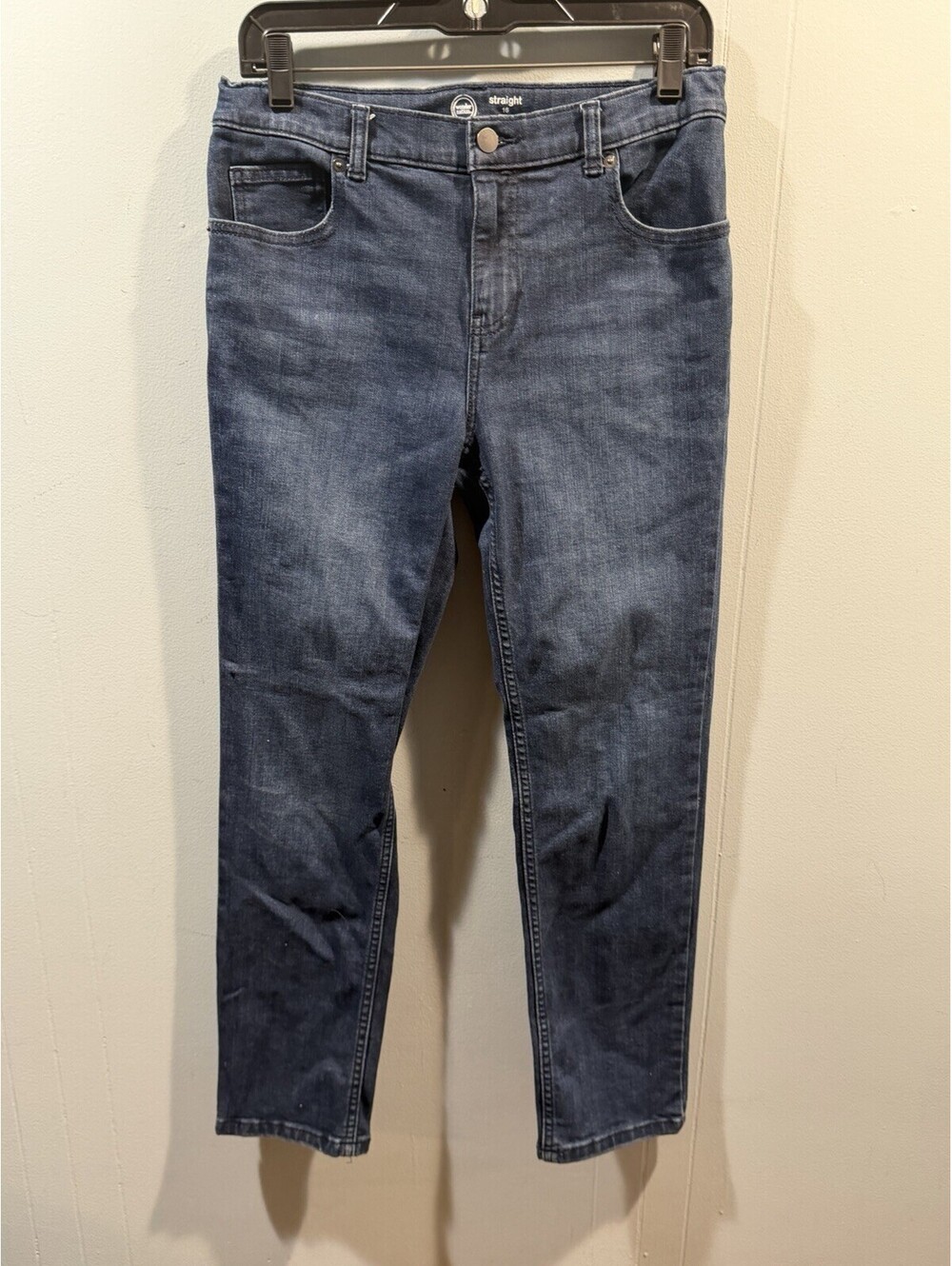 Youth Girls Wonder Nation Straight Jean Size 16 Dark Blue